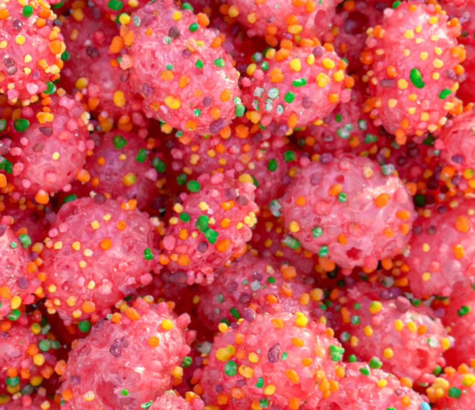 Freeze Dried Nerds Gummy Clusters Close Up